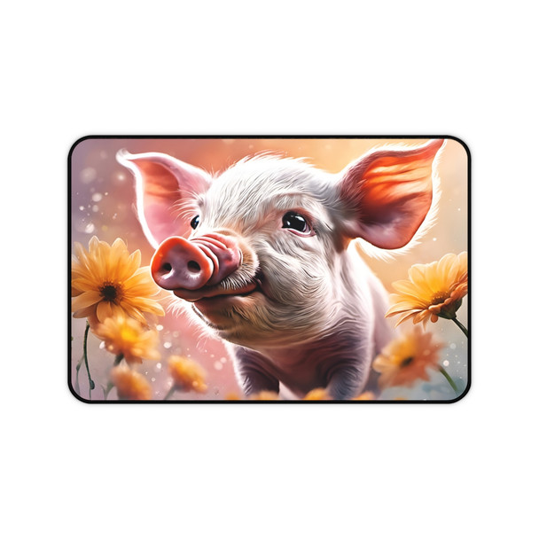 Piglet Desk Mat Mouse Pad 12 x 18