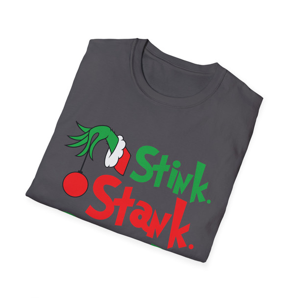 Stink Stank Stunk T-Shirt | Grinch-Inspired Christmas Shirt