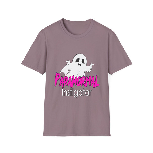 Paranormal Instigator Ghost T-Shirt — Cute Spooky Halloween Tee