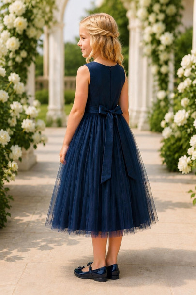 Cinderella Couture CCK-9201 Classic Flower Girl Dress With Bow