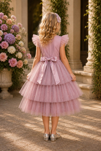 Cinderella Couture Kids 9213 Layered Tulle Flower Girl or Party Dress