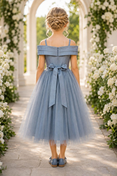 Cinderella Couture 9202 Tea Length Classic Flower Girl Dress