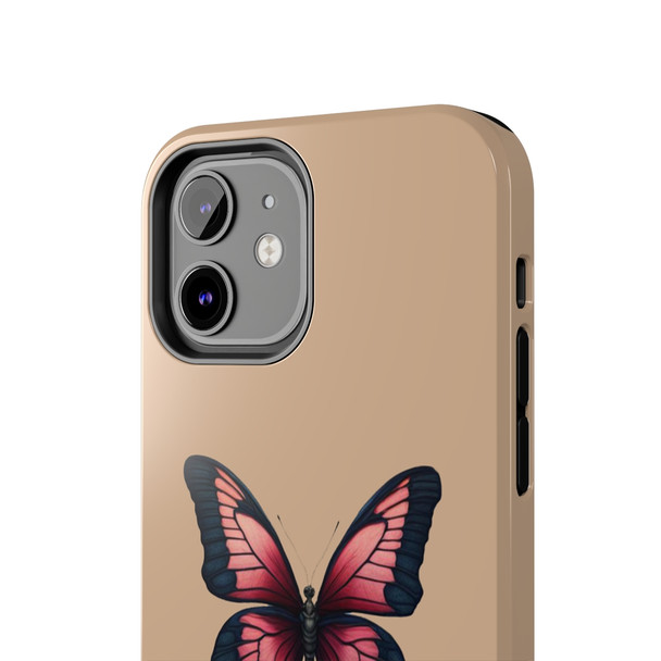 Phone Ink Butterfly Phone-Too Tough Phone Case for iPhone in 21 different sizes. Compatible with iPhone 7, 8, X, 11, 12, 13, 14 and more.