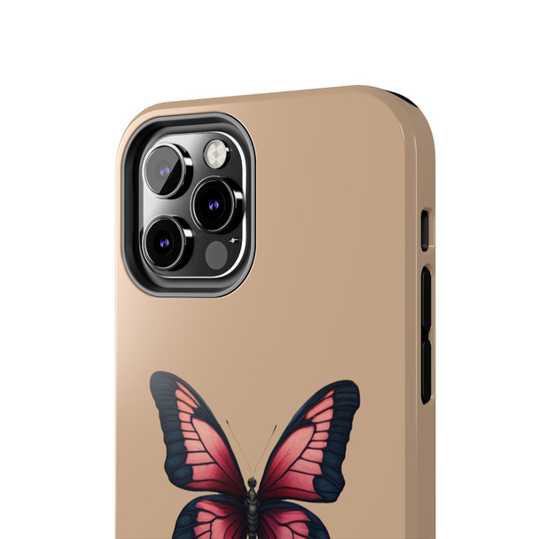 Phone Ink Butterfly Phone-Too Tough Phone Case for iPhone in 21 different sizes. Compatible with iPhone 7, 8, X, 11, 12, 13, 14 and more.