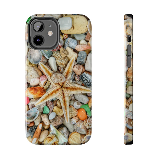Seashore Tough Phone Case for iPhone in 21 different sizes. Compatible with iPhone 7, 8, X, 11, 12, 13, 14 and more.