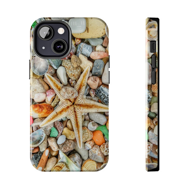 Seashore Tough Phone Case for iPhone in 21 different sizes. Compatible with iPhone 7, 8, X, 11, 12, 13, 14 and more.