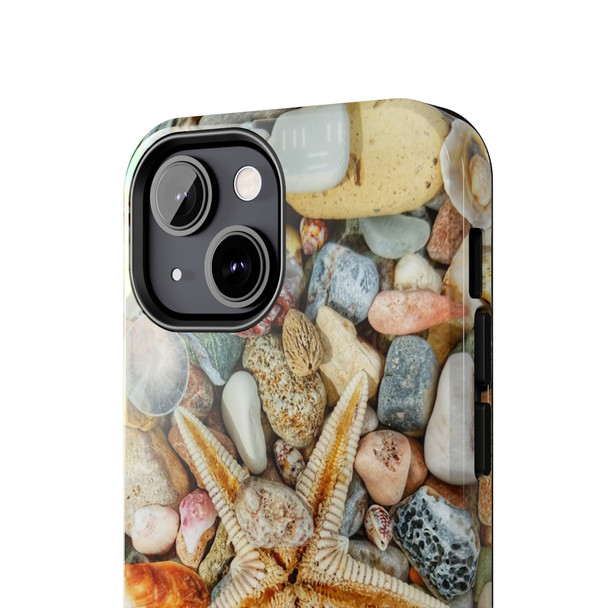 Seashore Tough Phone Case for iPhone in 21 different sizes. Compatible with iPhone 7, 8, X, 11, 12, 13, 14 and more.
