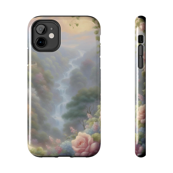 Fantasy Falls Tough Phone Case for iPhone in 21 different sizes. Compatible with iPhone 7, 8, X, 11, 12, 13, 14 and more.