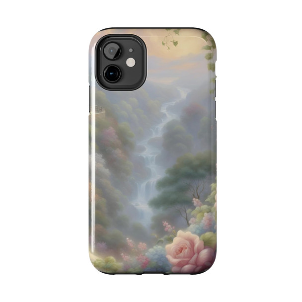 Fantasy Falls Tough Phone Case for iPhone in 21 different sizes. Compatible with iPhone 7, 8, X, 11, 12, 13, 14 and more.