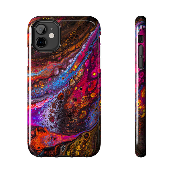 Abstract Design Tough Phone Case for iPhone in 21 different sizes. Compatible with iPhone 7, 8, X, 11, 12, 13, 14 and more.