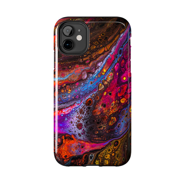 Abstract Design Tough Phone Case for iPhone in 21 different sizes. Compatible with iPhone 7, 8, X, 11, 12, 13, 14 and more.