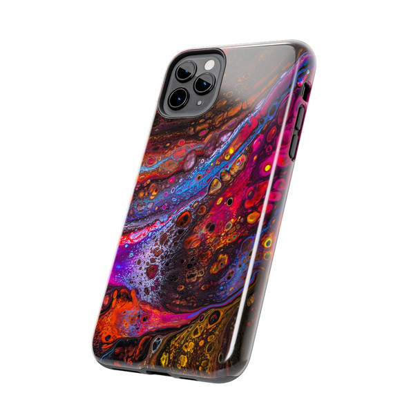 Abstract Design Tough Phone Case for iPhone in 21 different sizes. Compatible with iPhone 7, 8, X, 11, 12, 13, 14 and more.