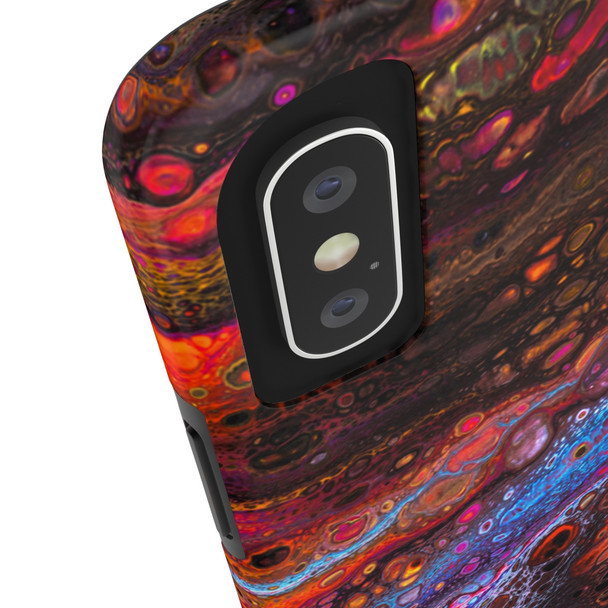 Abstract Design Tough Phone Case for iPhone in 21 different sizes. Compatible with iPhone 7, 8, X, 11, 12, 13, 14 and more.