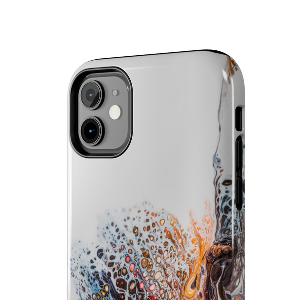 Abstract Swirls Tough Phone Case for iPhone in 21 different sizes. Compatible with iPhone 7, 8, X, 11, 12, 13, 14 and more.