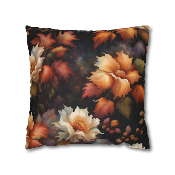 Pillow Case in "Fall Splendor" Beautiful Rich Color Pillow Cover Case Zippered Closure Polyester double sided design