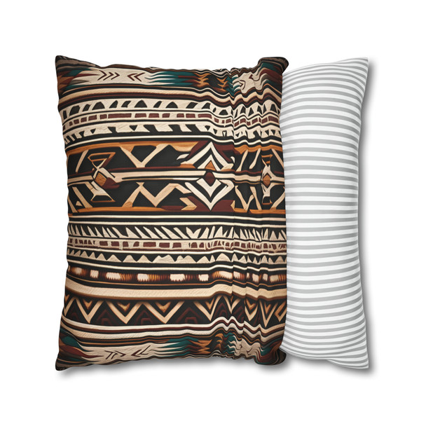 Pillow Case Southwest Pattern Spun Polyester Square Throw Pillow Cover Aztec Inspired couch sofa bed living room decorative hidden zipper