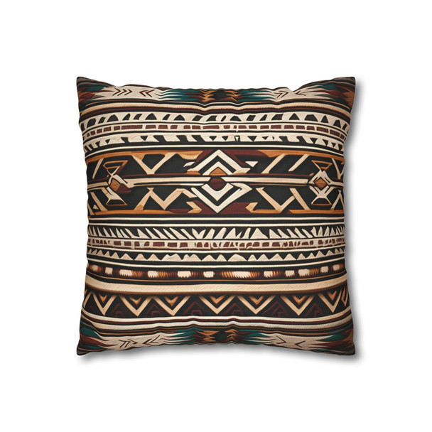 Pillow Case Southwest Pattern Spun Polyester Square Throw Pillow Cover Aztec Inspired couch sofa bed living room decorative hidden zipper