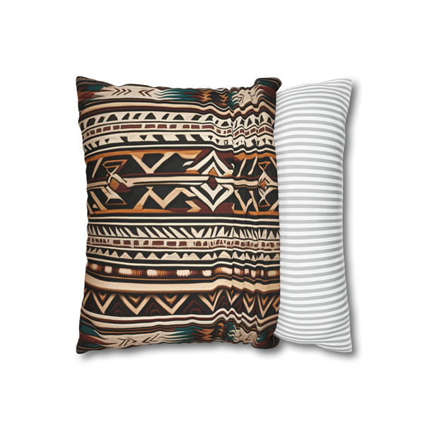Pillow Case Southwest Pattern Spun Polyester Square Throw Pillow Cover Aztec Inspired couch sofa bed living room decorative hidden zipper