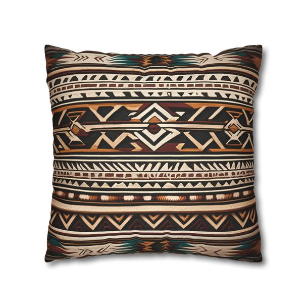 Pillow Case Southwest Pattern Spun Polyester Square Throw Pillow Cover Aztec Inspired couch sofa bed living room decorative hidden zipper