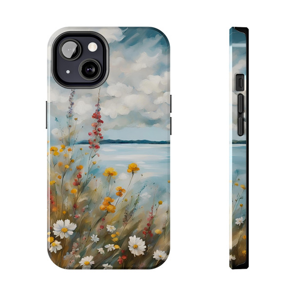 Summer by the Lake iPhone Case| Watercolor Design| Tough Phone Cases