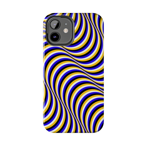 Optical Illusion Tough Phone Case for iPhone in 21 different sizes. Compatible with iPhone 7, 8, X, 11, 12, 13, 14 and more.
