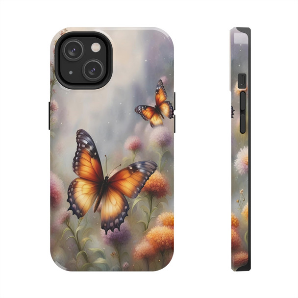 Butterfly Field Design Tough Phone Cases