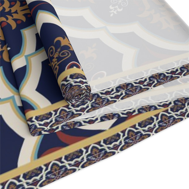Old World Style Pattern Table Runner (Cotton, Poly)