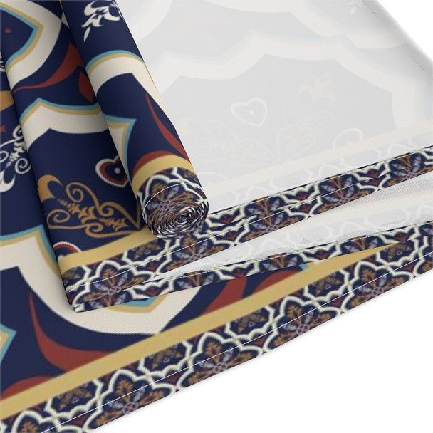Old World Style Pattern Table Runner (Cotton, Poly)