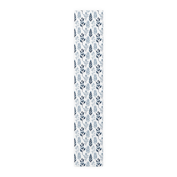 Branches in Blue Pattern Table Runner (Cotton, Poly)