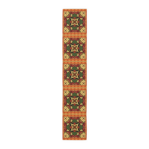 Magic Carpet Pattern Table Runner (Cotton, Poly)