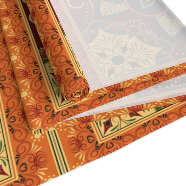 Magic Carpet Pattern Table Runner (Cotton, Poly)