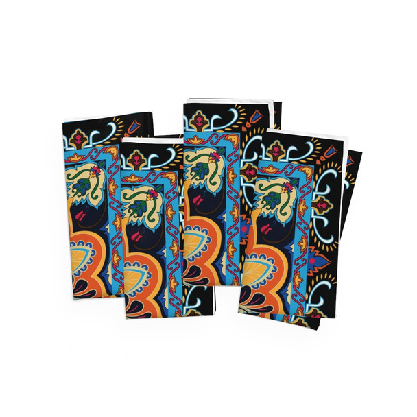 Persian Style Pattern Design Napkin Set