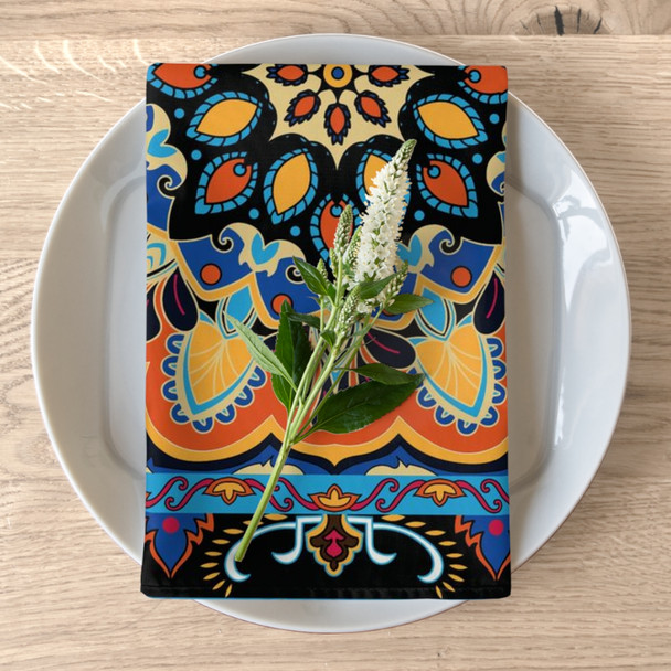 Persian Style Pattern Design Napkin Set