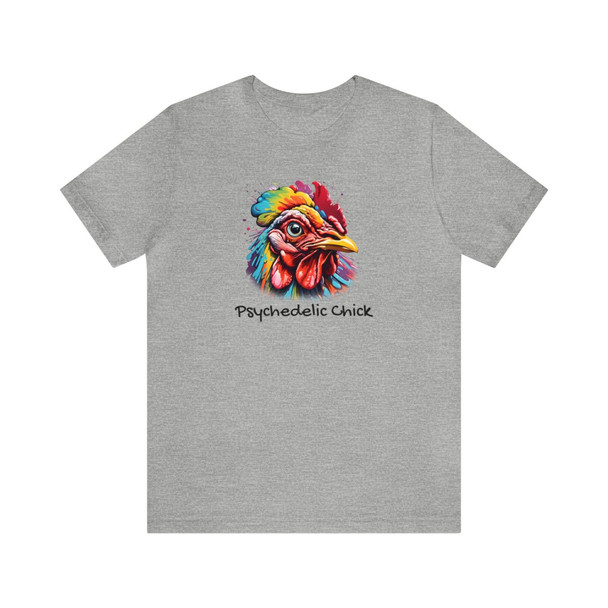 Psychedelic Chick Tee Shirt| Humorous Design| Unisex Jersey Short Sleeve Tee