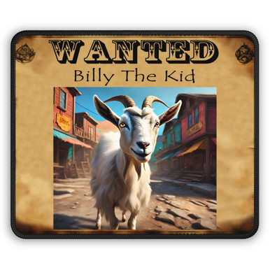 Billy The Kid Goat Gaming Mouse Pad - Rowan Retail