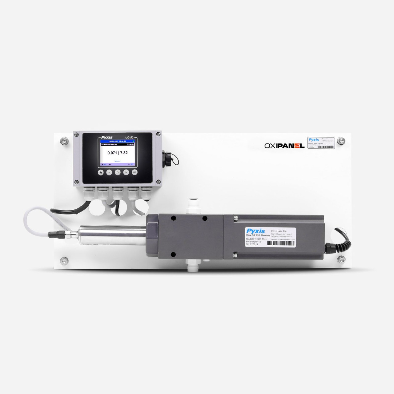 Pyxis OXIPANEL™ IK-765-B Series Auto-Brushing, Free Chlorine, CLO2