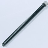 Knight Equipment 10" x 1/4" pickup tube, Grey w/Nut & Ferrule