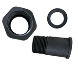 Stenner 1" Plastic Couplings with Gaskets 2-pack | JLP38012P