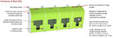 Knight Hospitality Chemical Storage System Features Knight Hospitality Chemical Storage System Features