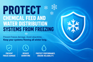How to Protect Chemical Feed and Water Distribution Systems from Freezing?