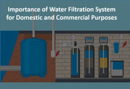 Importance of Water Filtration System for Domestic and Commercial Purposes