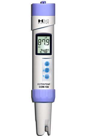 COM-100 Waterproof EC / TDS / Temperature Combo Meter