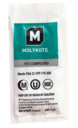 MOLYKOTE 111 Compound for Valve lubricant and sealant
