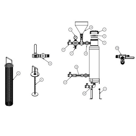 Advantage Controls Bypass Feeder cap O-ring