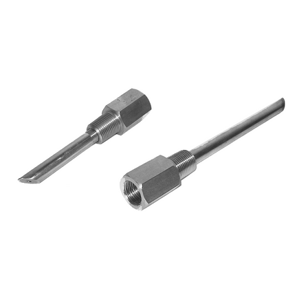 Advantage Controls Injection Quills, 3" Injection Quill 316 SS, ½" MNPT out, ½" FNPT in