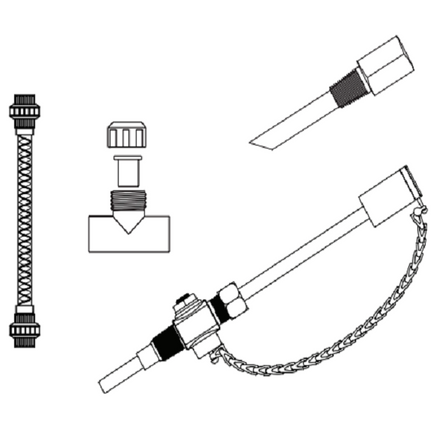 Advantage Controls 1/4" MNPT SS check valve