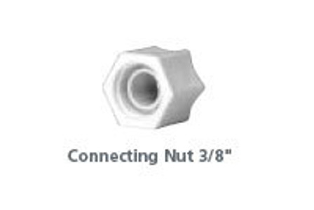 MANUTBK Stenner Connecting Nut 3/8 ", 50 Pack