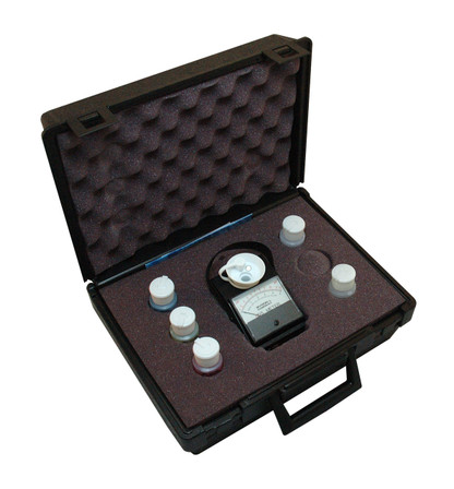 Myron L PK7 Porta-Kit, Hard Foam Lined Case with Buffers and Standards for pDS Meters