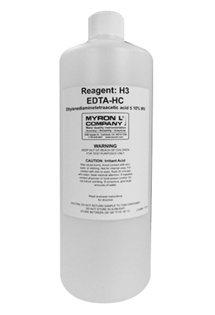 Myron L EDTA-HC-Q Hardness Reagent H3, 1 Quart Bottle