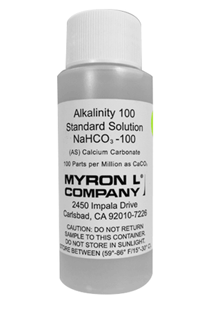 Myron L ALK-100-2oz Alkalinity Standard Solution, 2.0 Oz Bottle